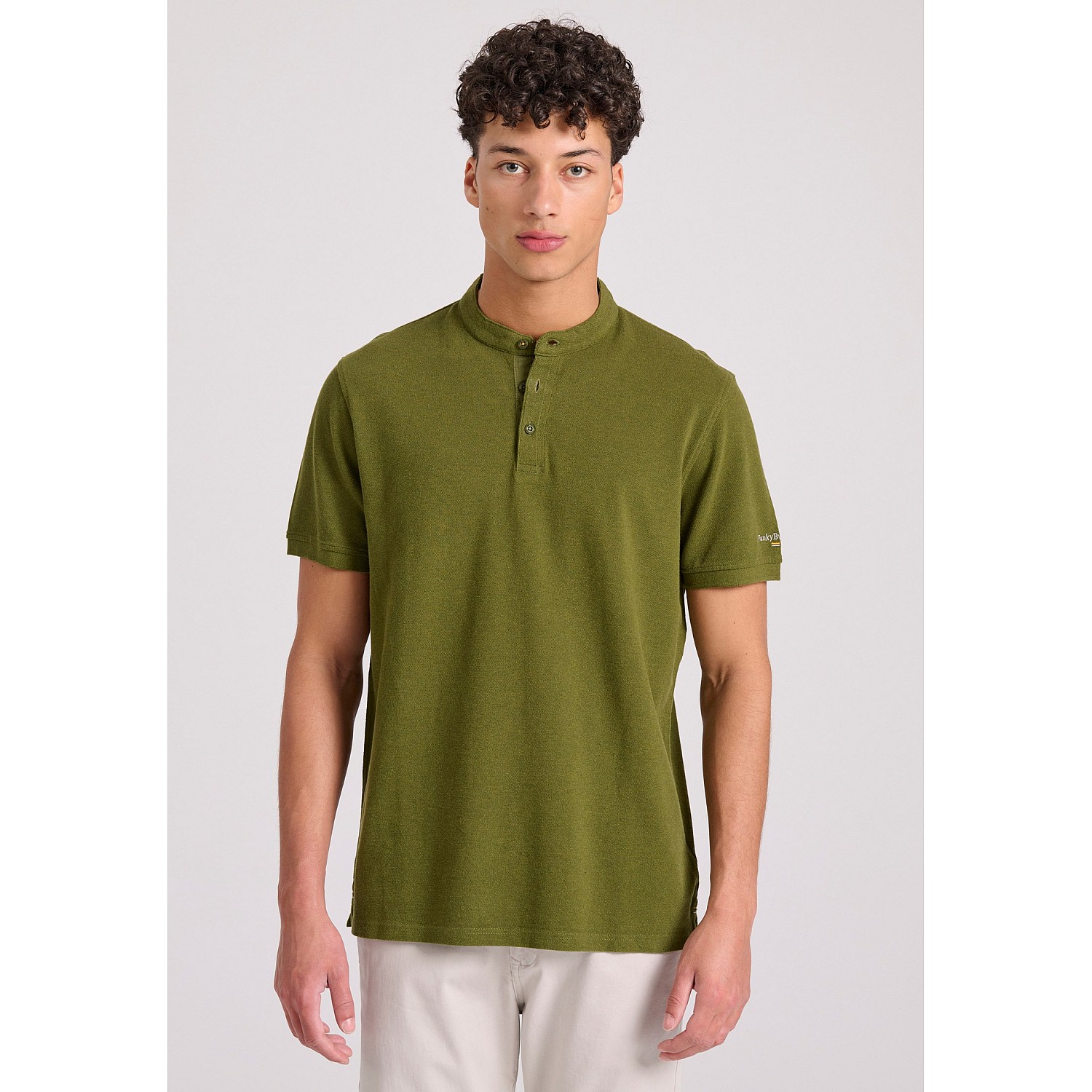 FUNKY BUDDHA Ανδρική Μπλούζα Polo FBM009-008-11