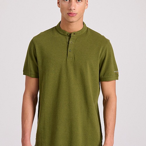 FUNKY BUDDHA Ανδρική Μπλούζα Polo FBM009-008-11