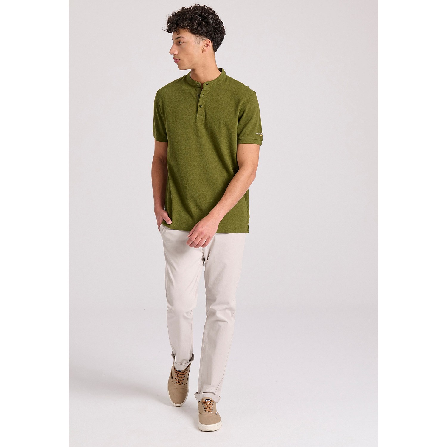 FUNKY BUDDHA Ανδρική Μπλούζα Polo FBM009-008-11