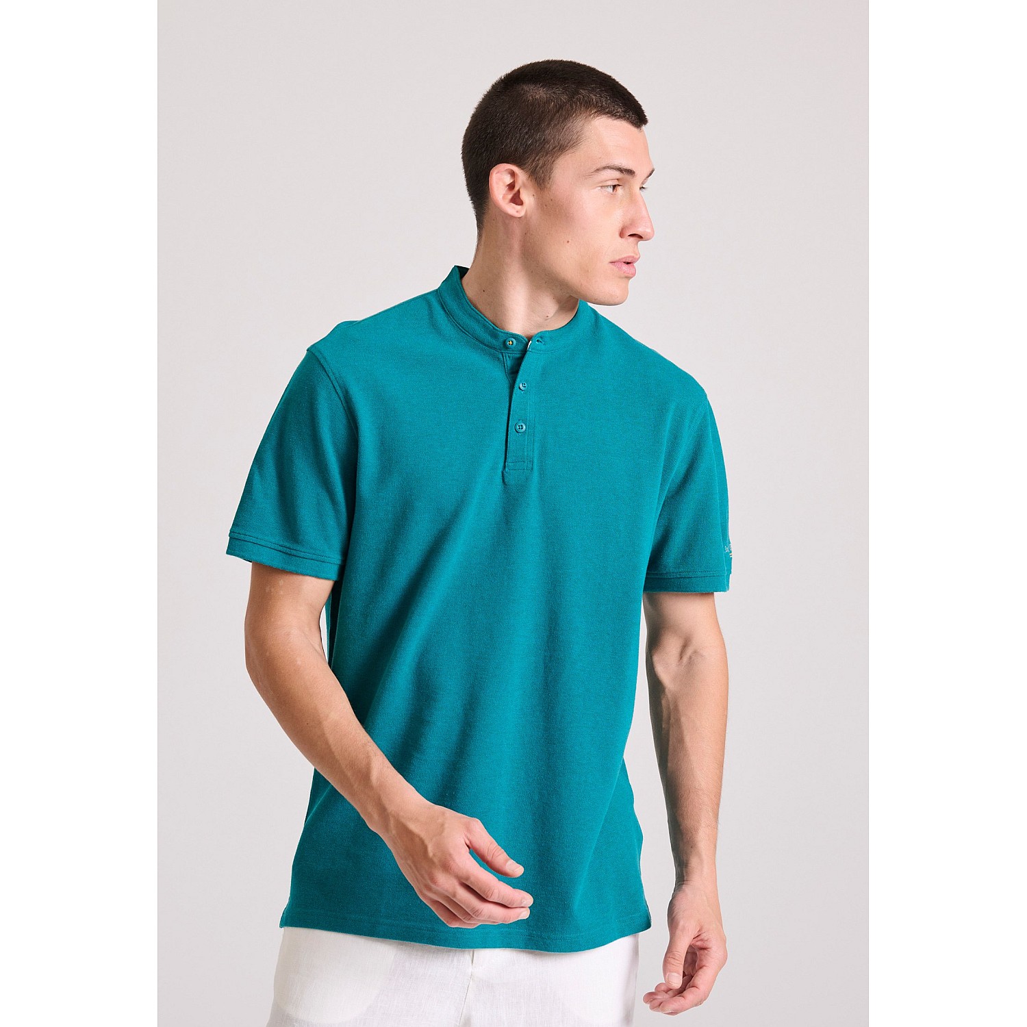 FUNKY BUDDHA Ανδρική Μπλούζα Polo FBM009-008-11