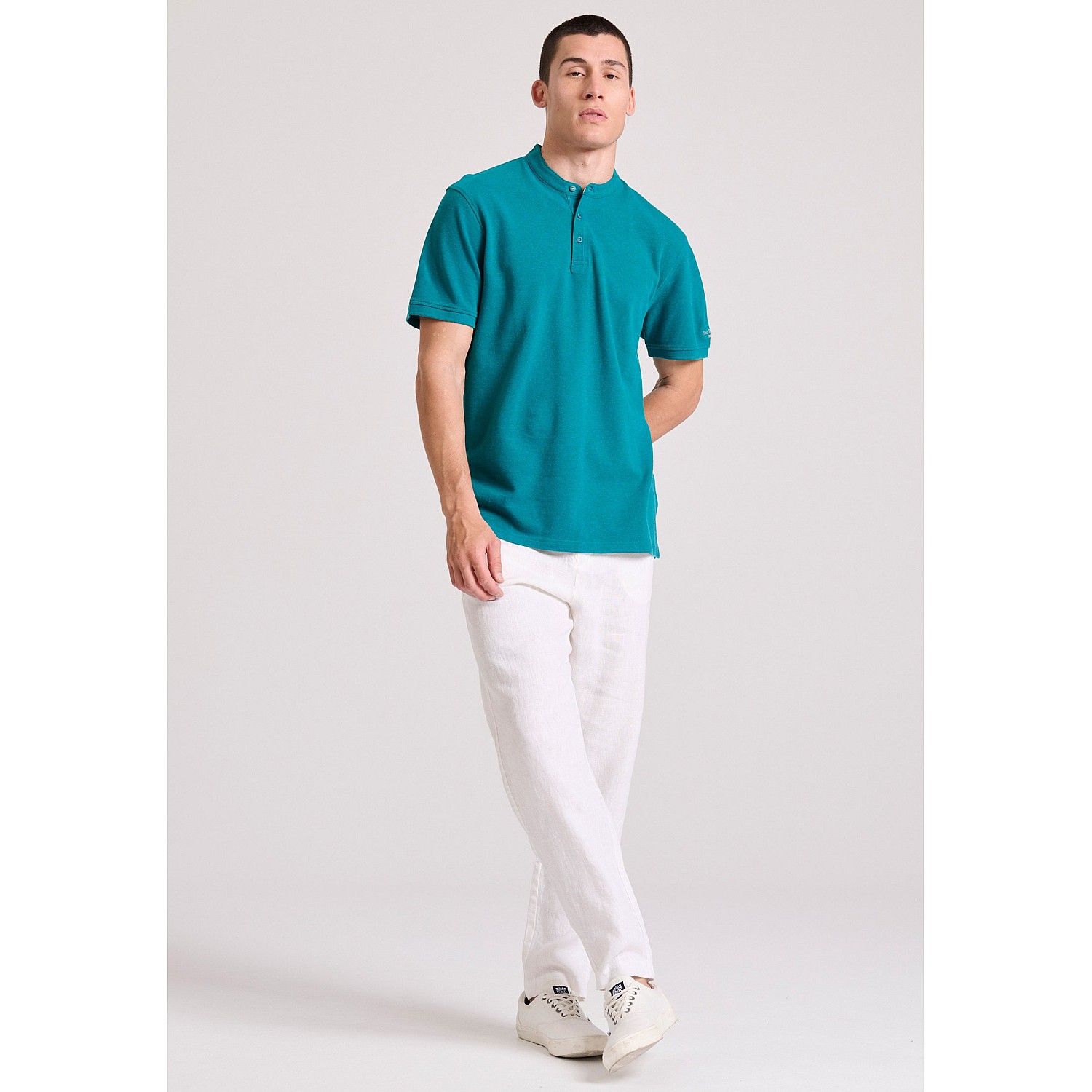 FUNKY BUDDHA Ανδρική Μπλούζα Polo FBM009-008-11
