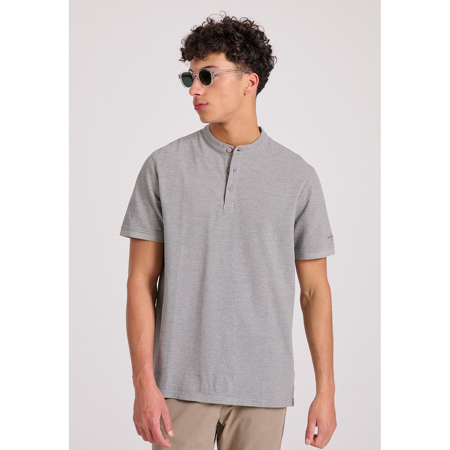 FUNKY BUDDHA Ανδρική Μπλούζα Polo FBM009-008-11