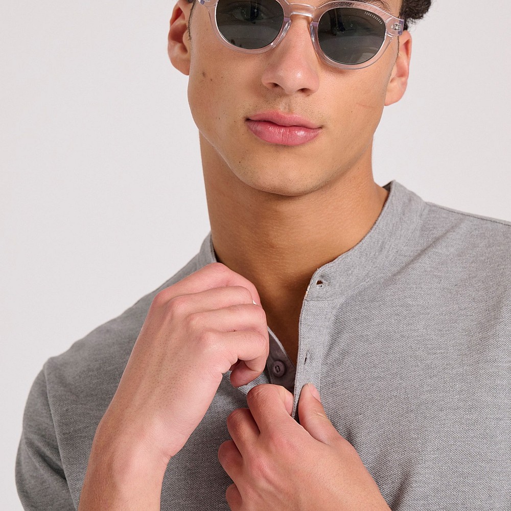 FUNKY BUDDHA Ανδρική Μπλούζα Polo FBM009-008-11