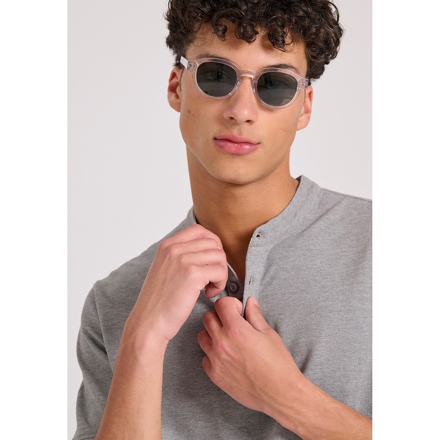 FUNKY BUDDHA Ανδρική Μπλούζα Polo FBM009-008-11