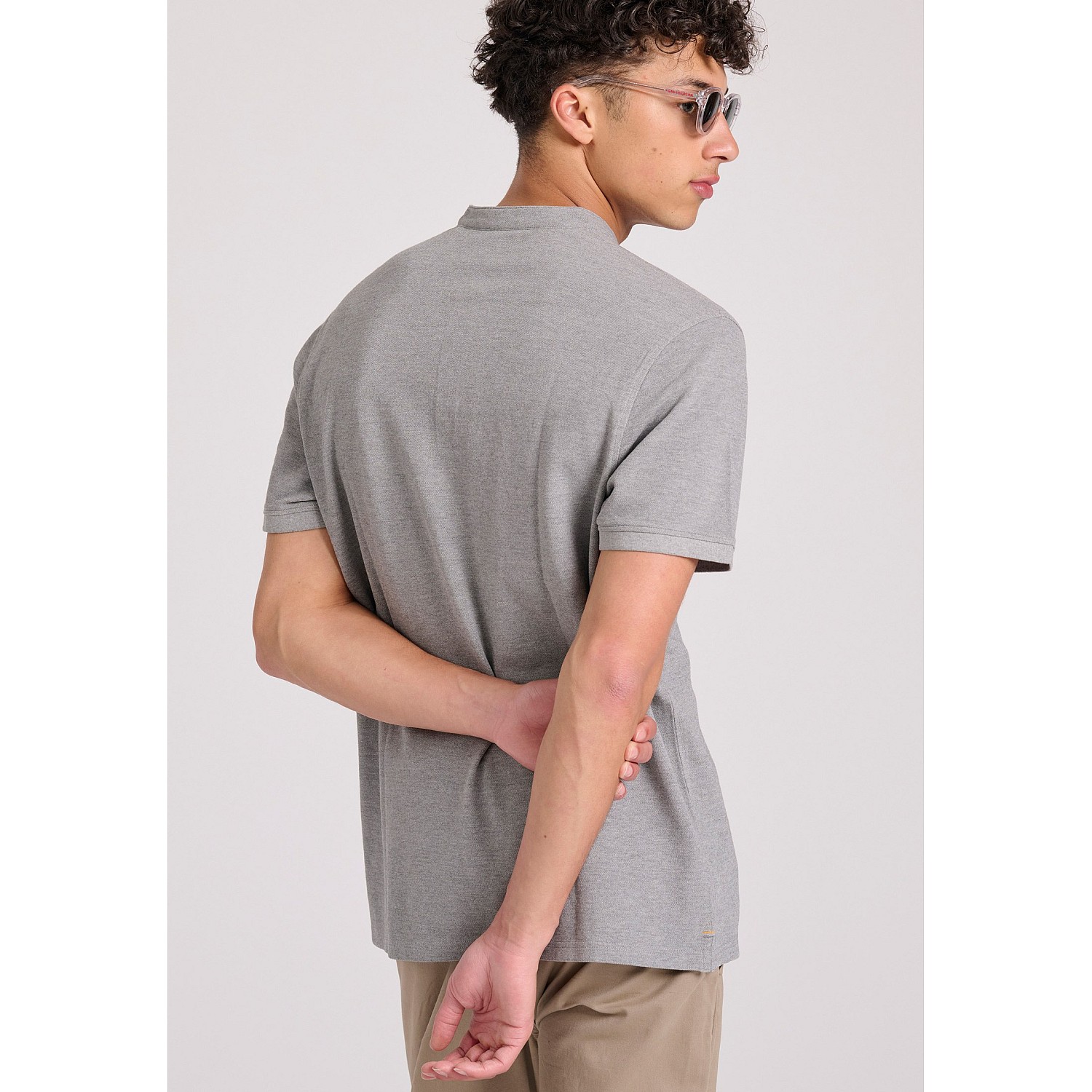 FUNKY BUDDHA Ανδρική Μπλούζα Polo FBM009-008-11