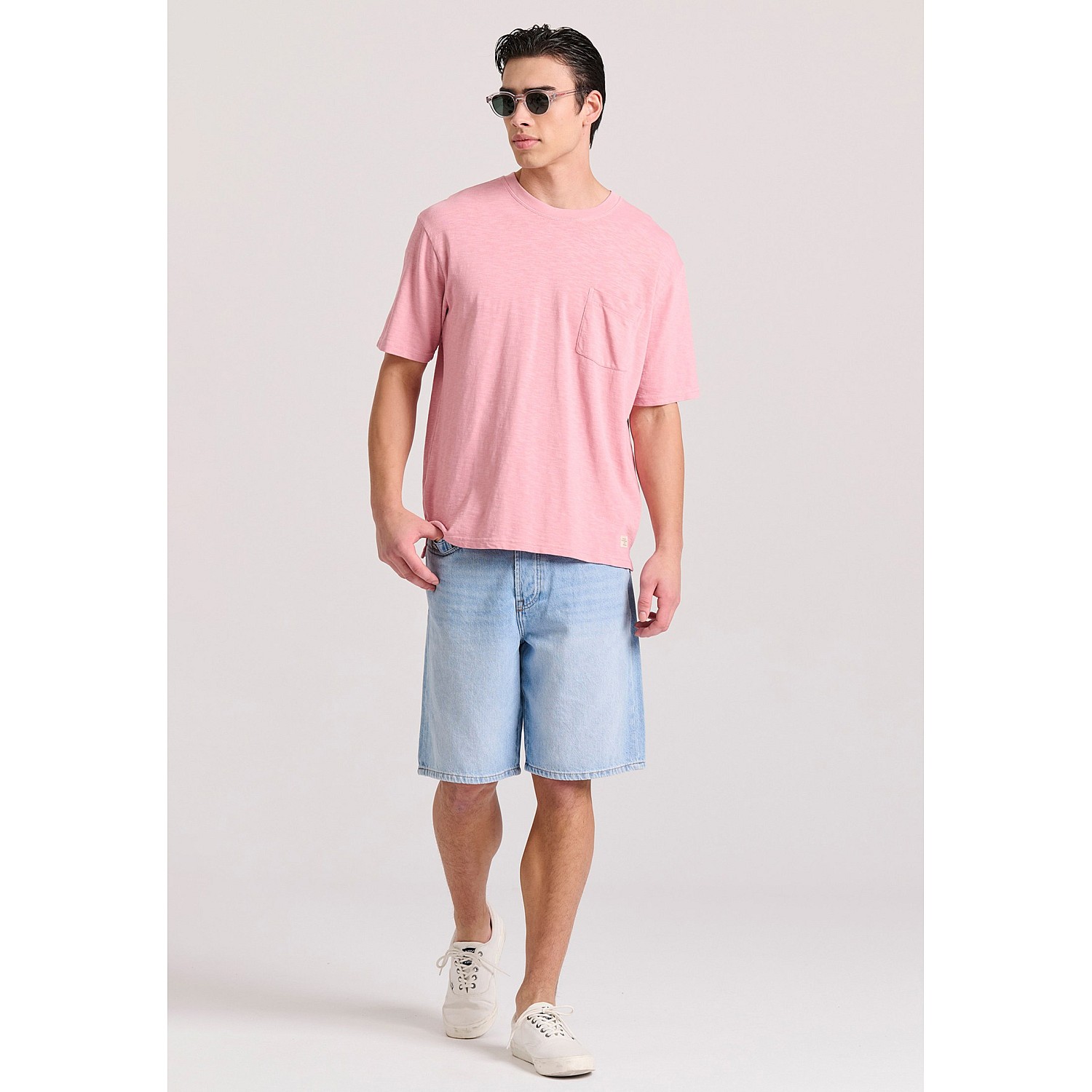FUNKY BUDDHA Ανδρικό Relaxed Fit T-Shirt FBM009-009-04