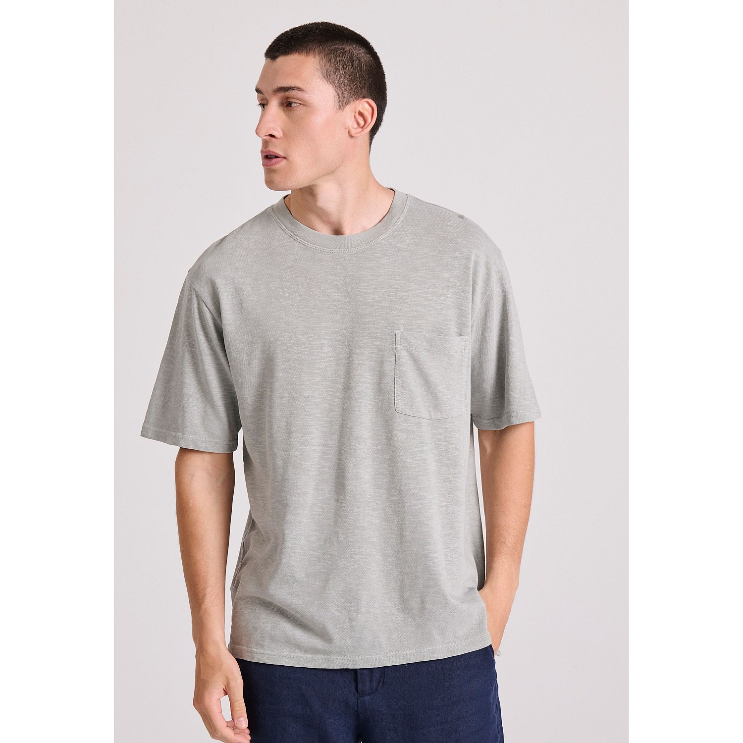 FUNKY BUDDHA Ανδρικό Relaxed Fit T-Shirt FBM009-009-04
