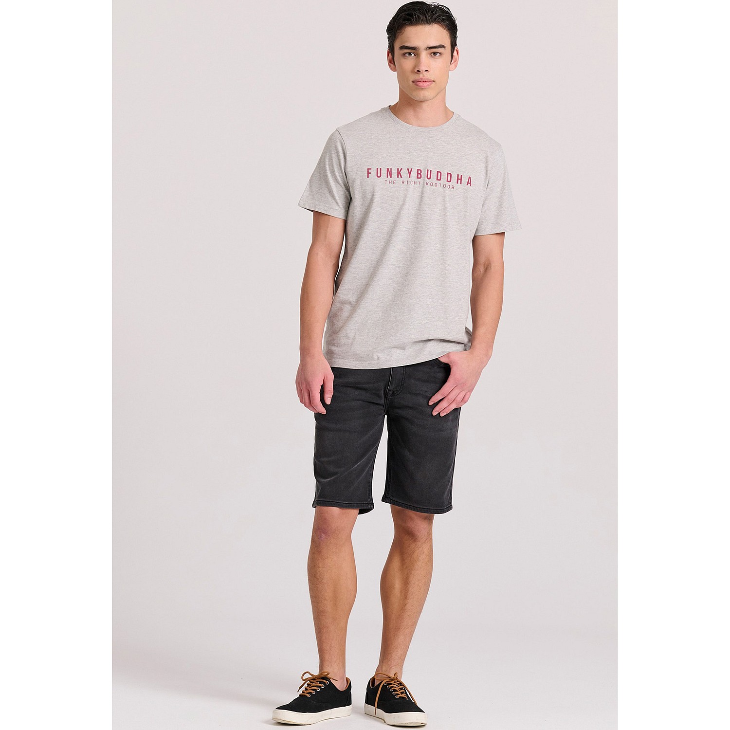 FUNKY BUDDHA Ανδρικό T-Shirt FBM009-010-04