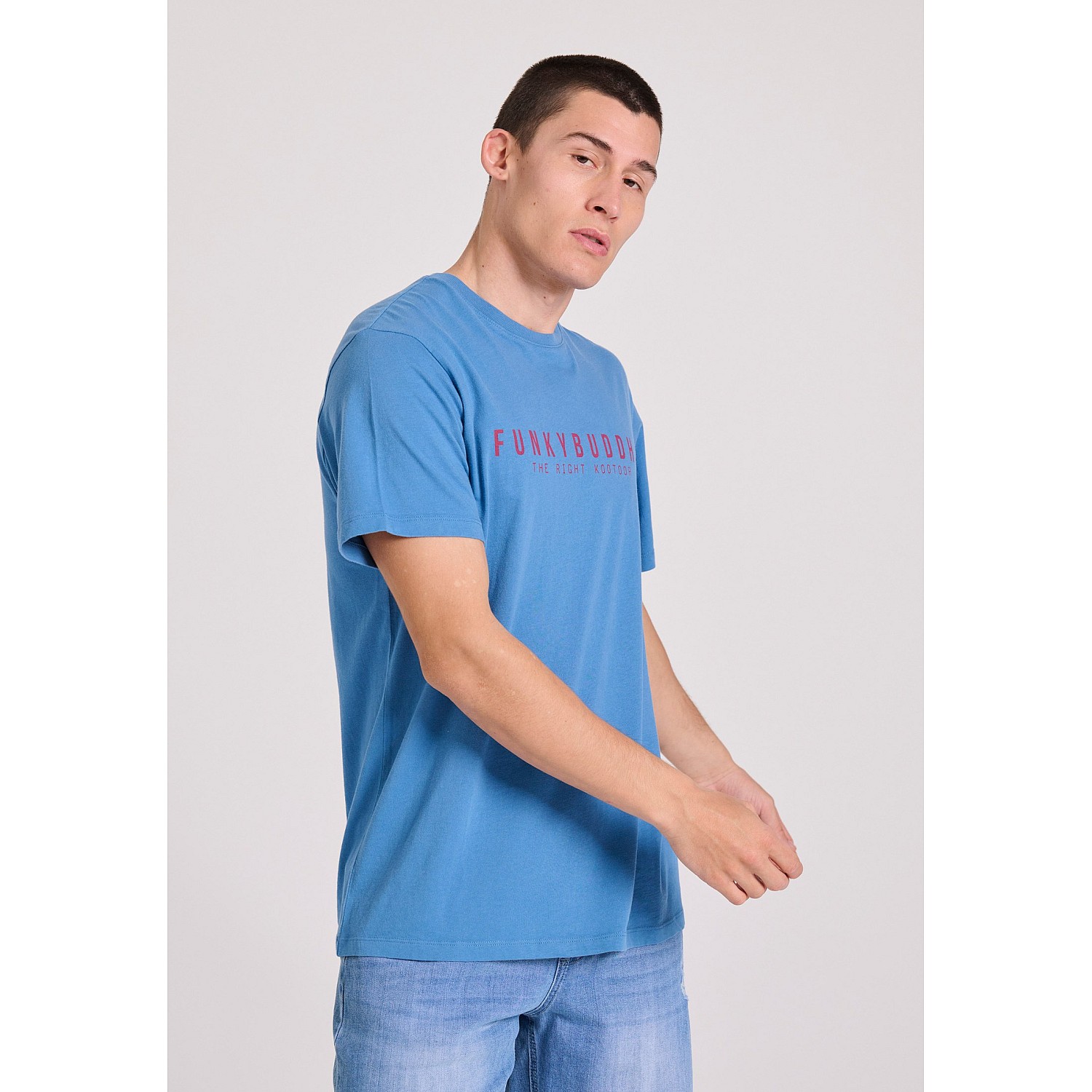 FUNKY BUDDHA Ανδρικό T-Shirt FBM009-010-04
