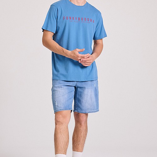 FUNKY BUDDHA Ανδρικό T-Shirt FBM009-010-04