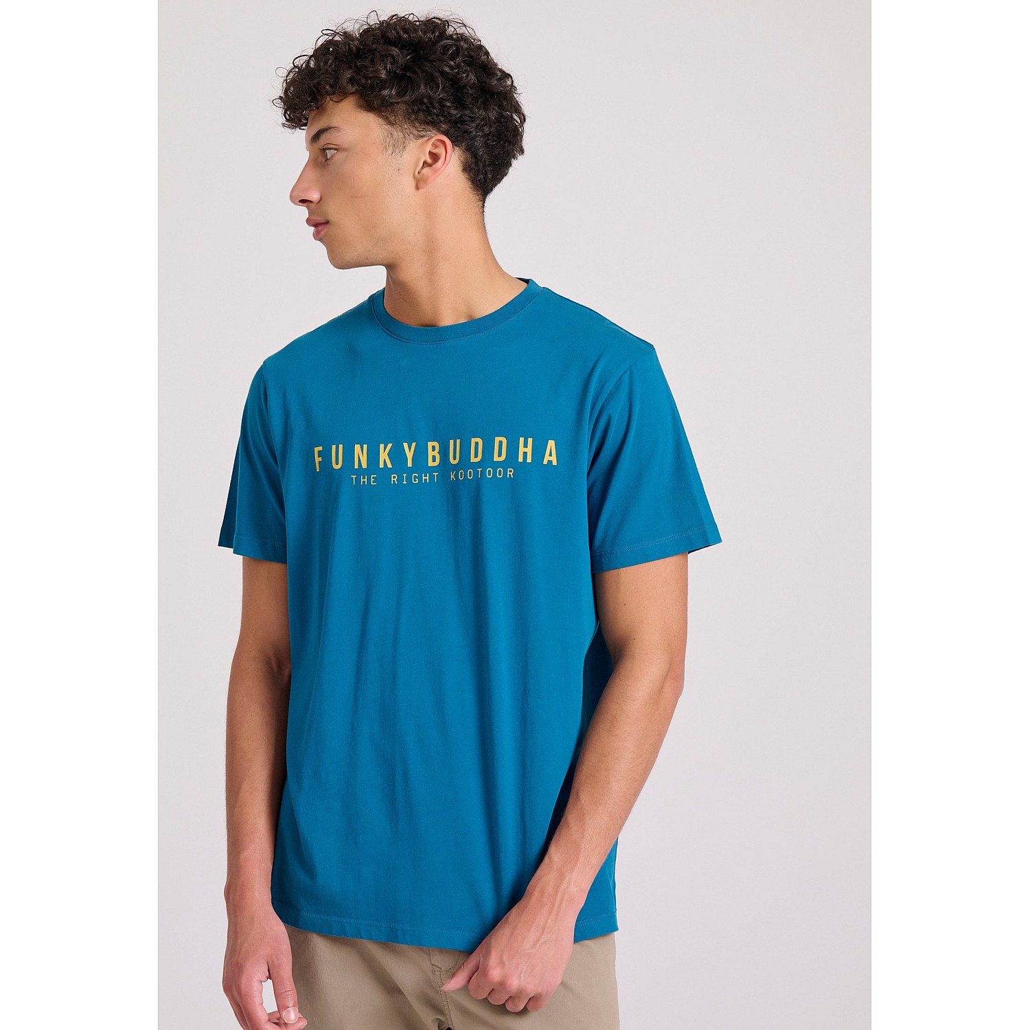FUNKY BUDDHA Ανδρικό T-Shirt FBM009-010-04