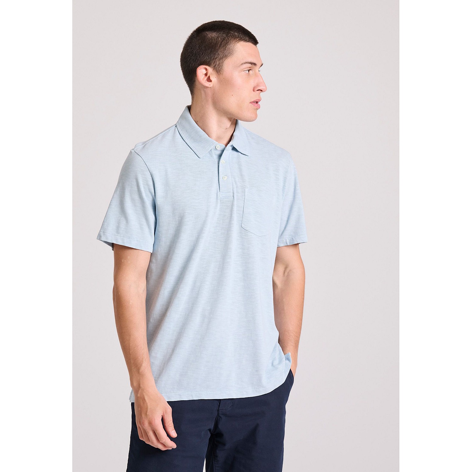 FUNKY BUDDHA Ανδρική Polo Μπλούζα FBM009-011-11