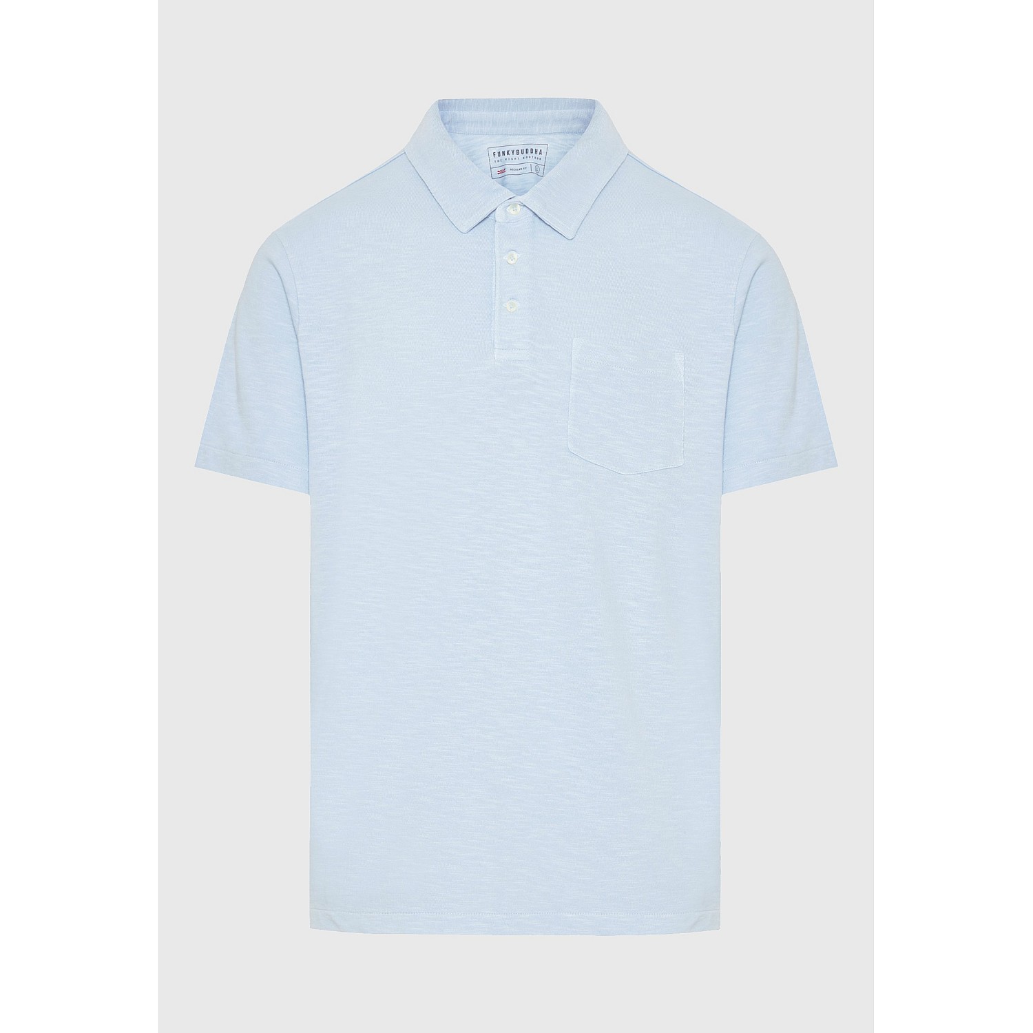 FUNKY BUDDHA Ανδρική Polo Μπλούζα FBM009-011-11