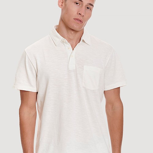 FUNKY BUDDHA Ανδρική Polo Μπλούζα FBM009-011-11