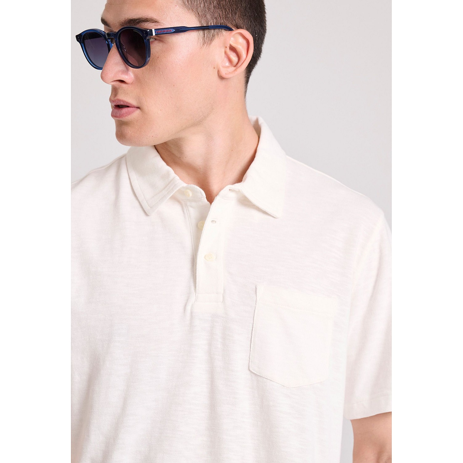 FUNKY BUDDHA Ανδρική Polo Μπλούζα FBM009-011-11