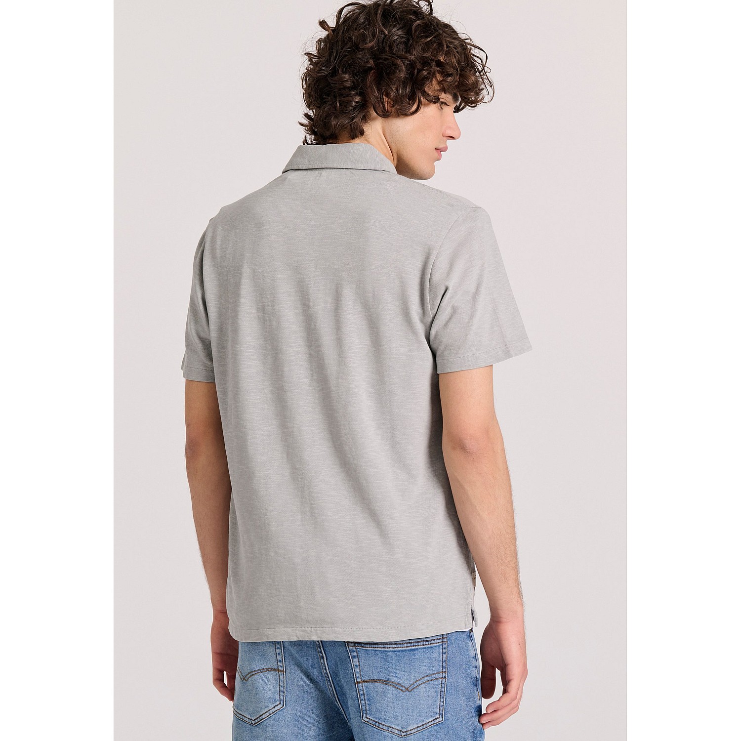 FUNKY BUDDHA Ανδρική Polo Μπλούζα FBM009-011-11