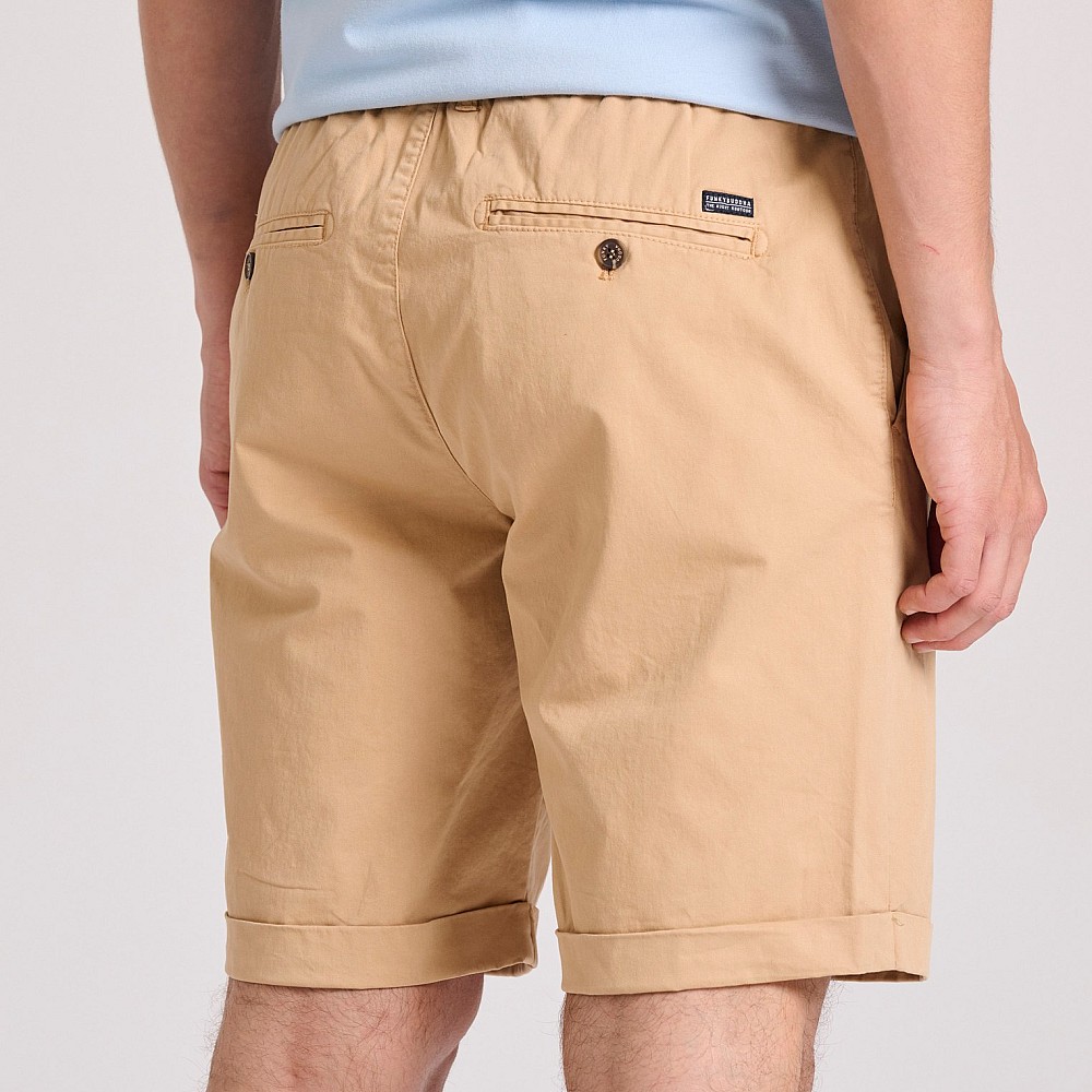 FUNKY BUDDHA Ανδρική Garment Dyed Chino Βερμούδα FBM009-012-03