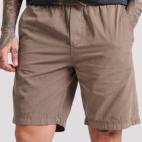 FUNKY BUDDHA Ανδρική Garment Dyed Chino Βερμούδα FBM009-013-03