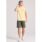 FUNKY BUDDHA Ανδρική Garment Dyed Chino Βερμούδα FBM009-013-03