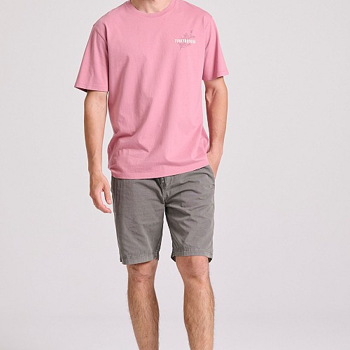 FUNKY BUDDHA Ανδρική Garment Dyed Chino Βερμούδα FBM009-013-03