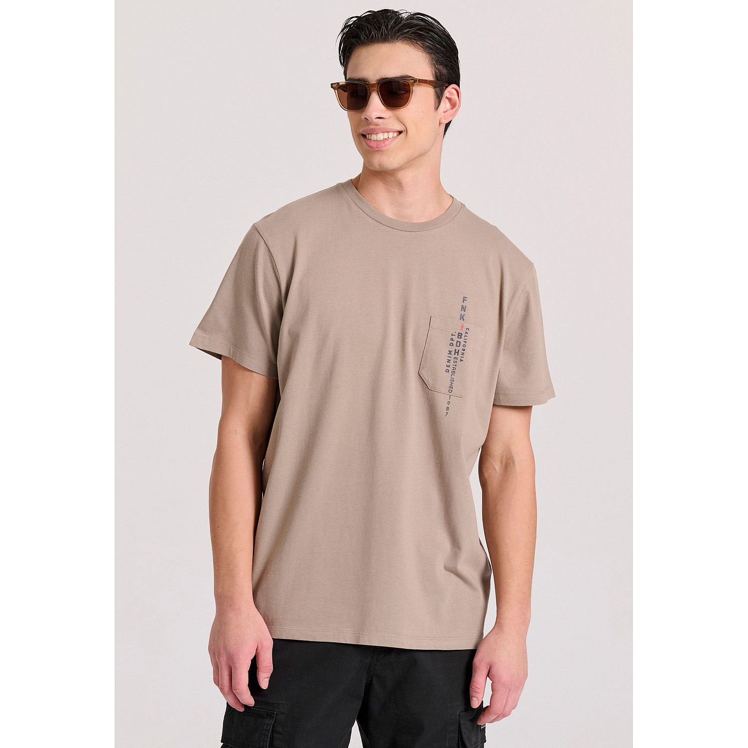 FUNKY BUDDHA Ανδρικό T-Shirt FBM009-016-0