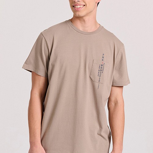 FUNKY BUDDHA Ανδρικό T-Shirt FBM009-016-0