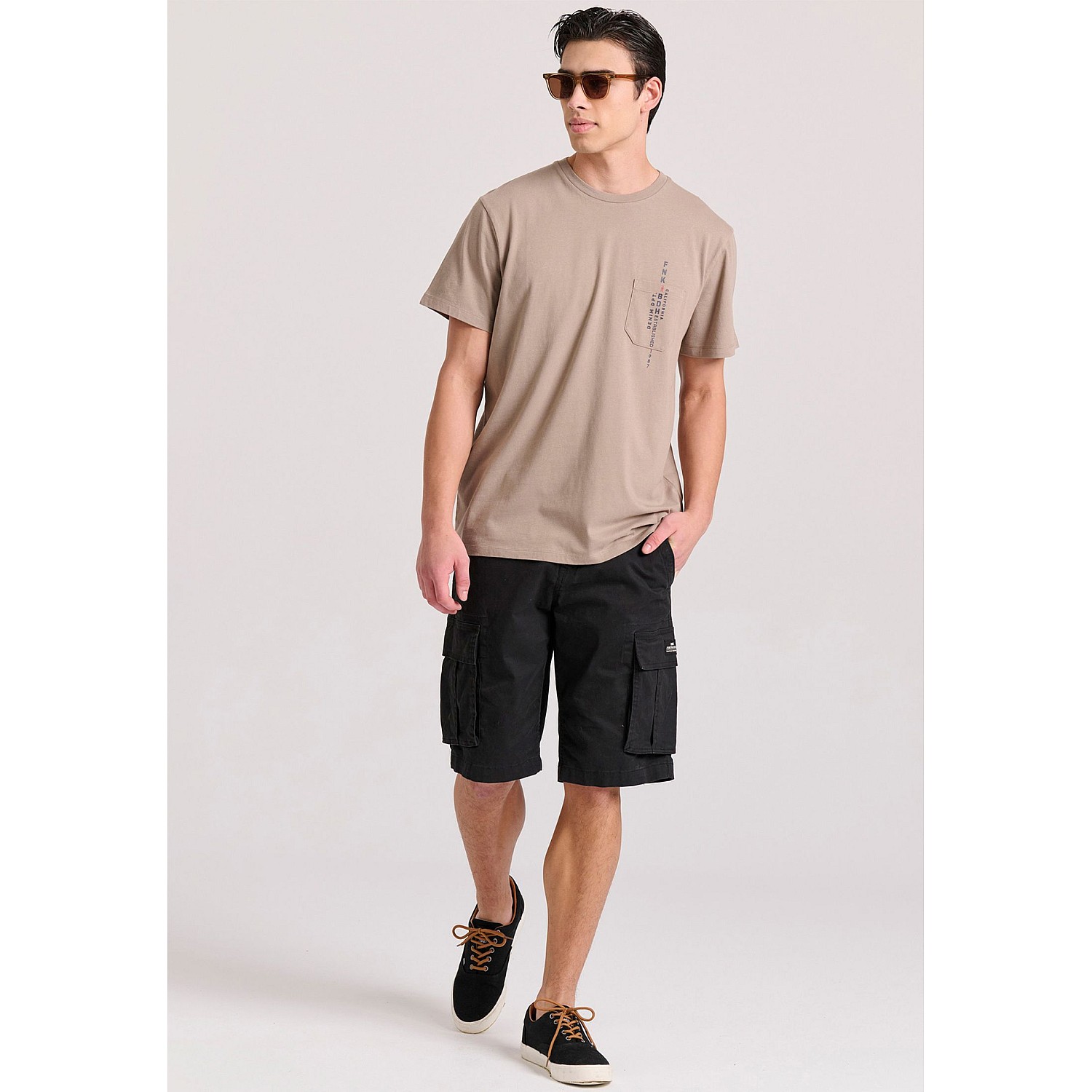 FUNKY BUDDHA Ανδρικό T-Shirt FBM009-016-0