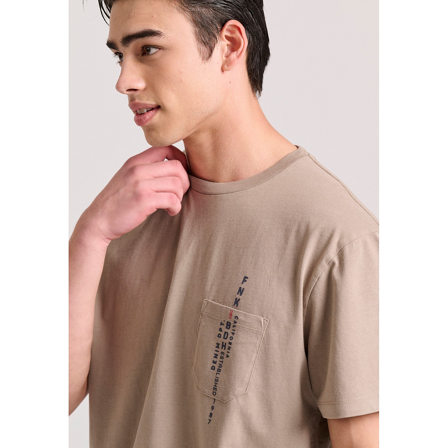 FUNKY BUDDHA Ανδρικό T-Shirt FBM009-016-0