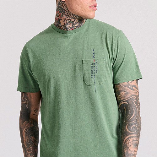 FUNKY BUDDHA Ανδρικό T-Shirt FBM009-016-0