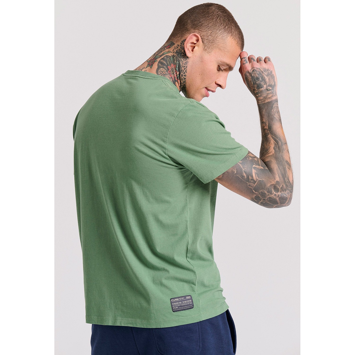 FUNKY BUDDHA Ανδρικό T-Shirt FBM009-016-0
