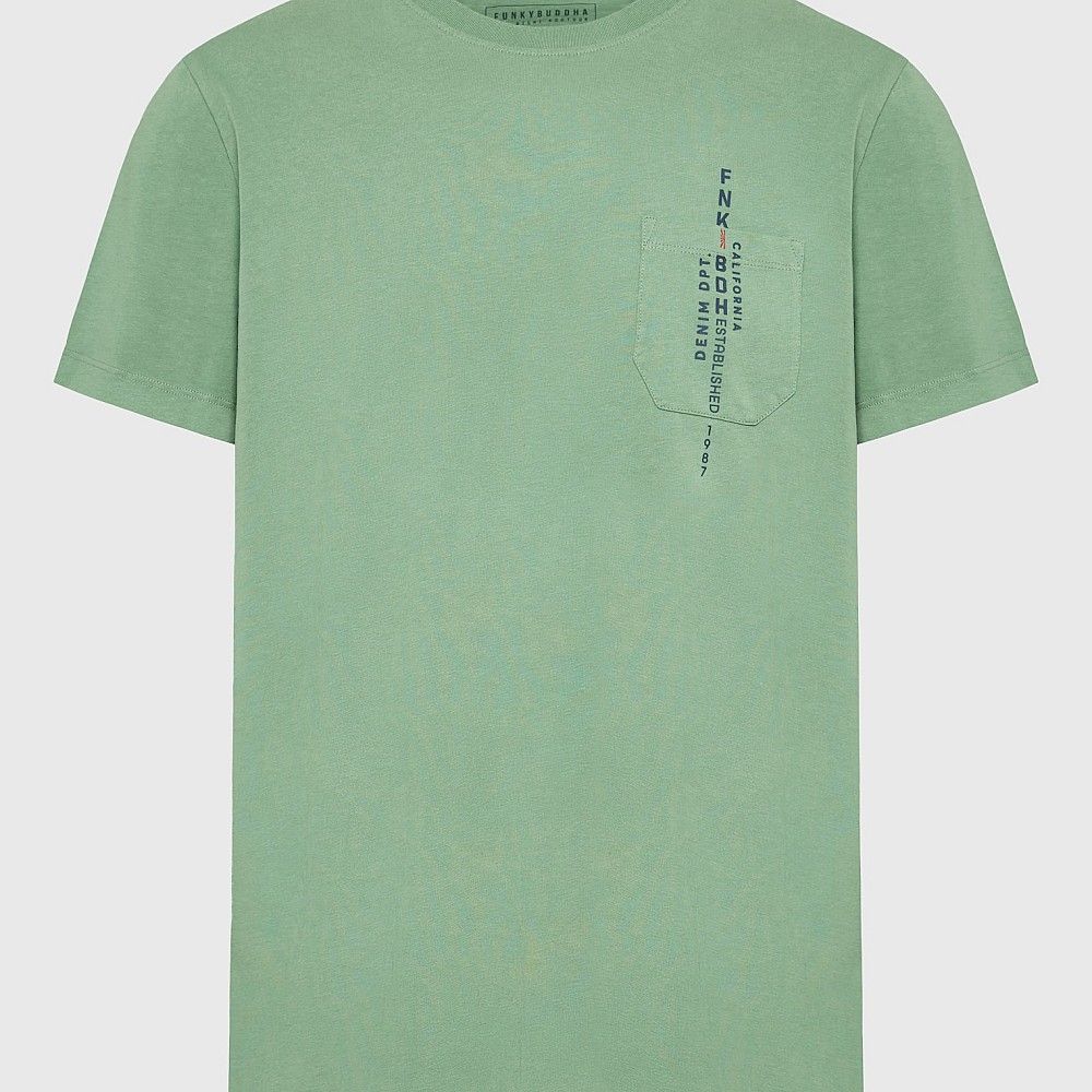 FUNKY BUDDHA Ανδρικό T-Shirt FBM009-016-0