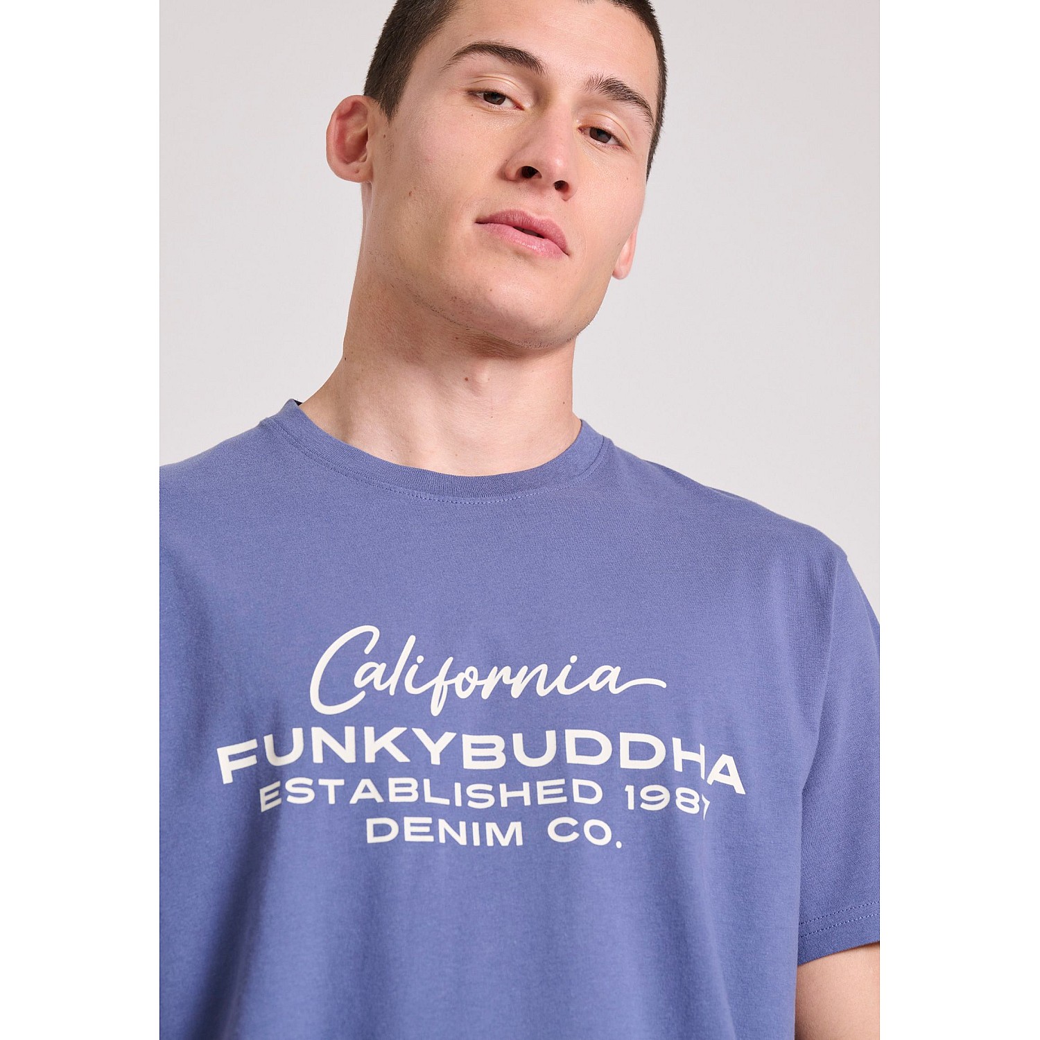 FUNKY BUDDHA Ανδρικό T-Shirt FBM009-017-04