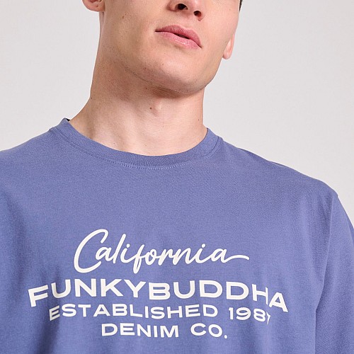 FUNKY BUDDHA Ανδρικό T-Shirt FBM009-017-04