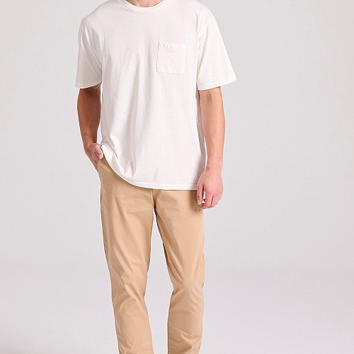 FUNKY BUDDHA Ανδρικό Tapered Fit Chino Παντελόνι FBM009-019-02
