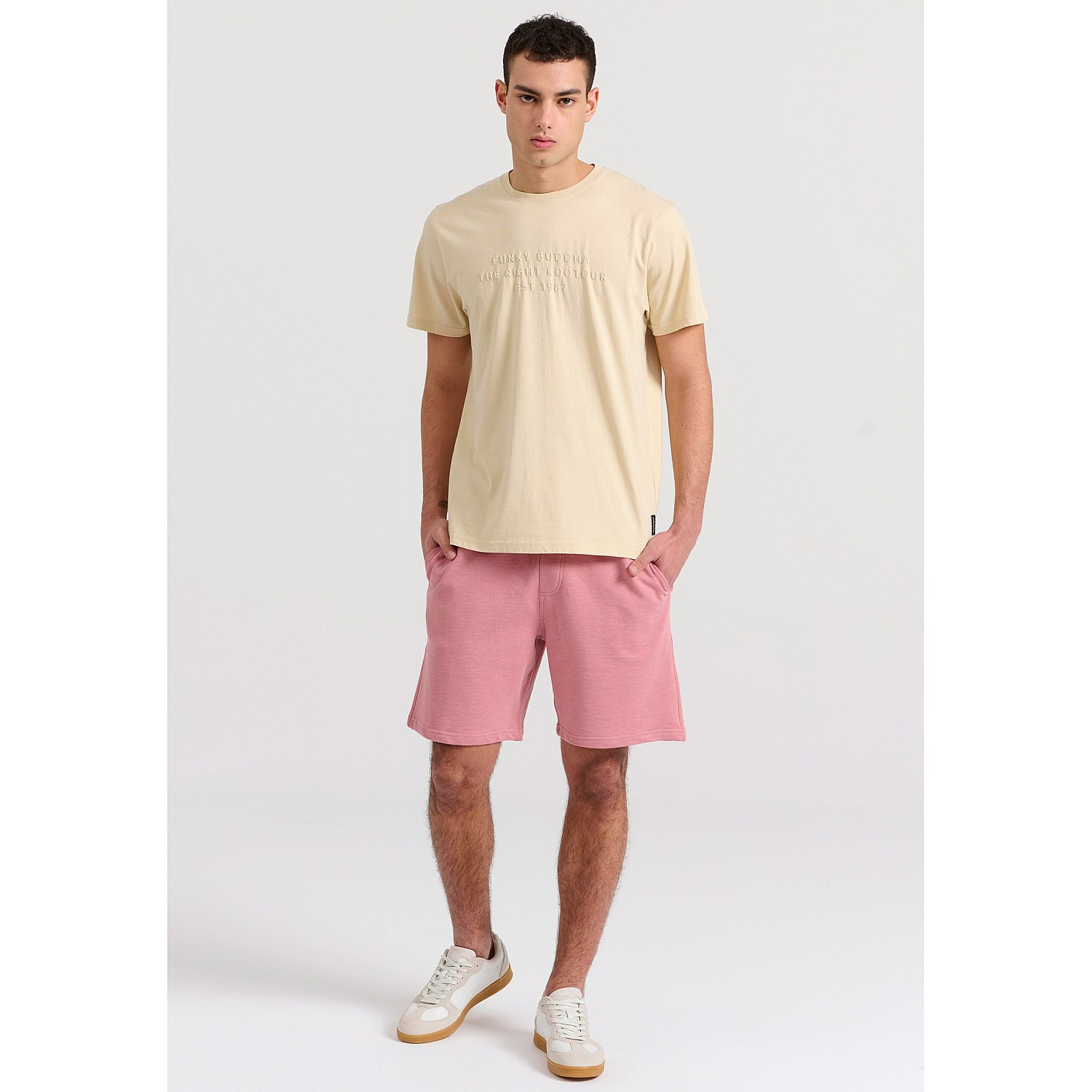 FUNKY BUDDHA Ανδρικό T-Shirt FBM009-026-04