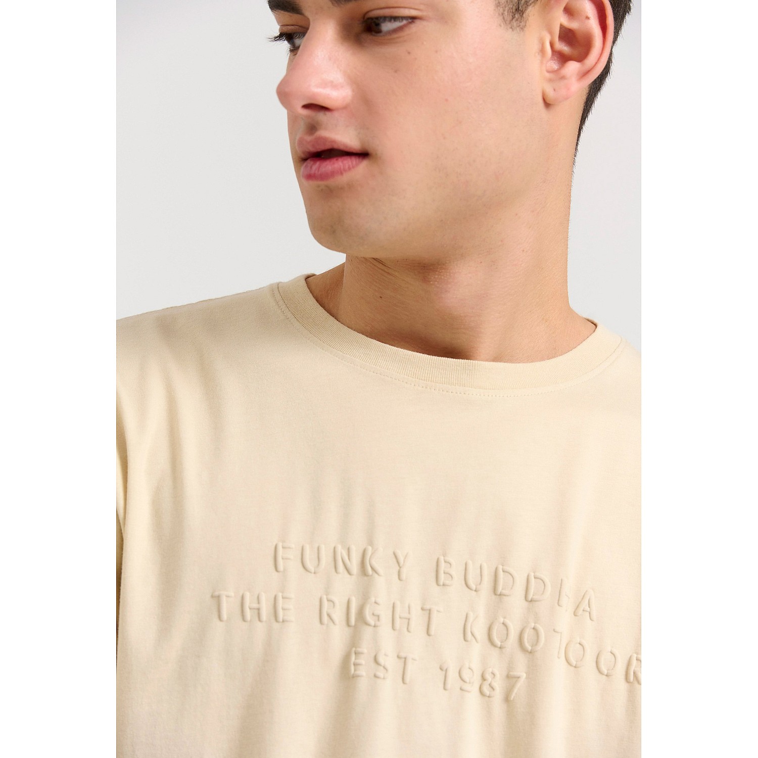FUNKY BUDDHA Ανδρικό T-Shirt FBM009-026-04