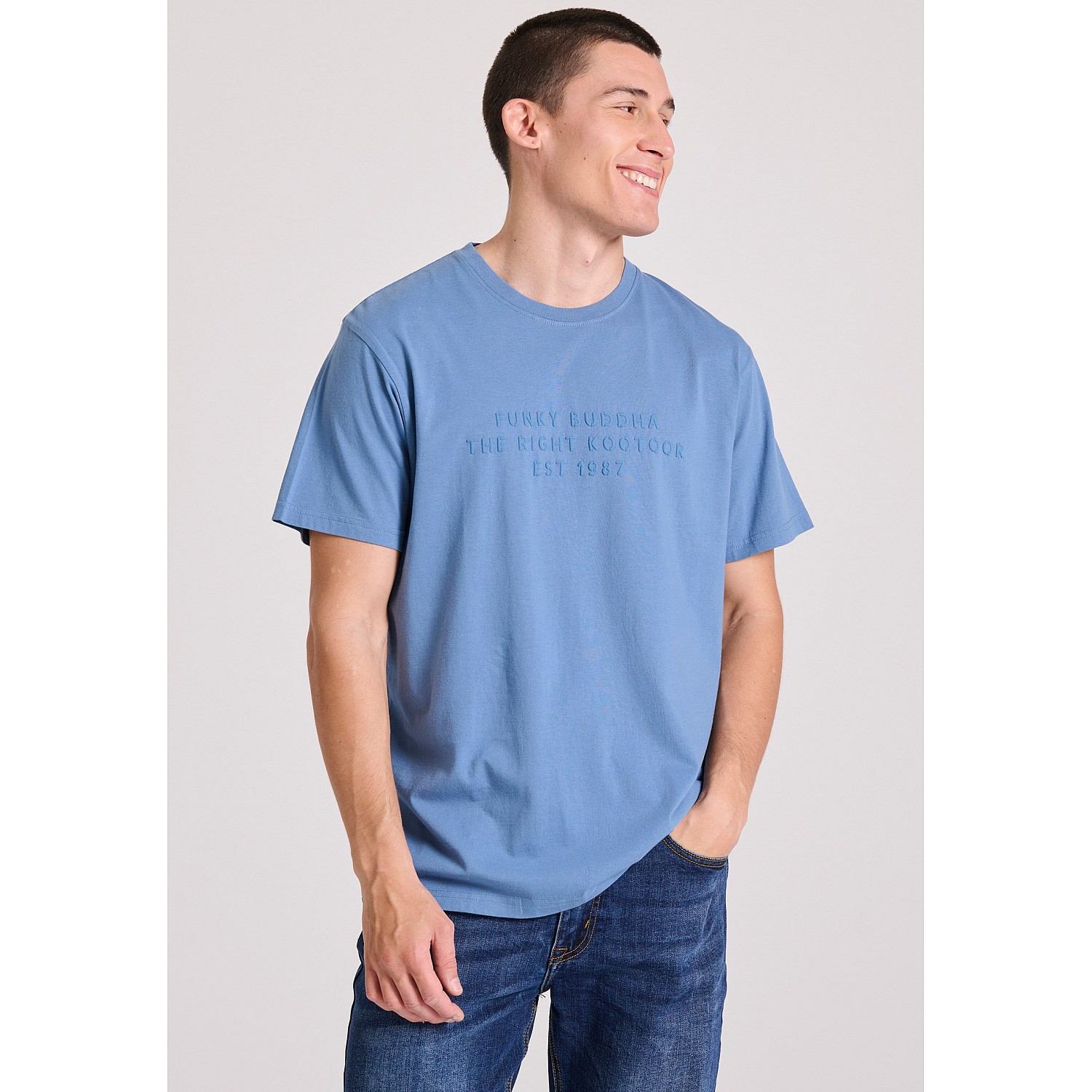 FUNKY BUDDHA Ανδρικό T-Shirt FBM009-026-04