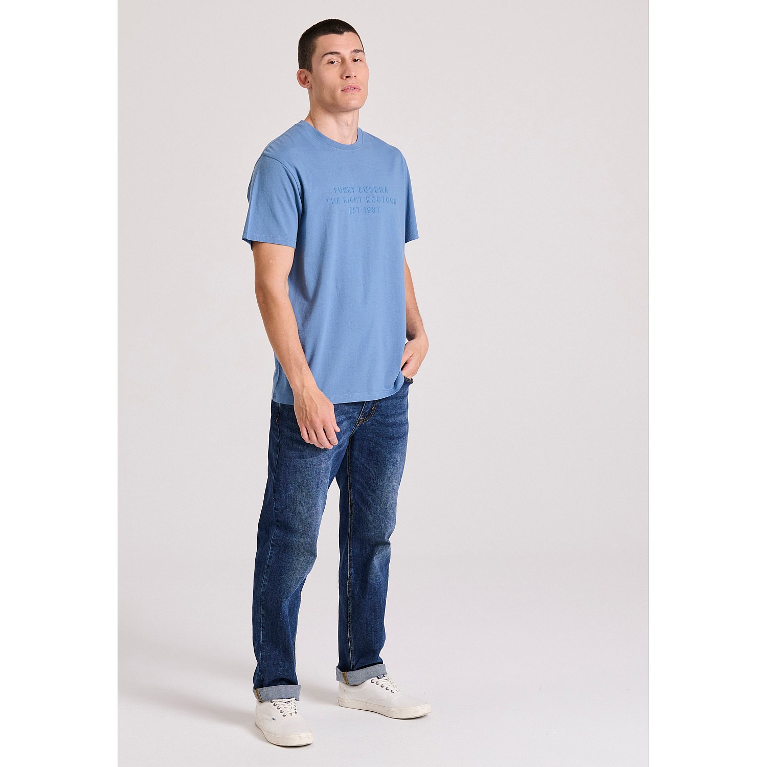 FUNKY BUDDHA Ανδρικό T-Shirt FBM009-026-04