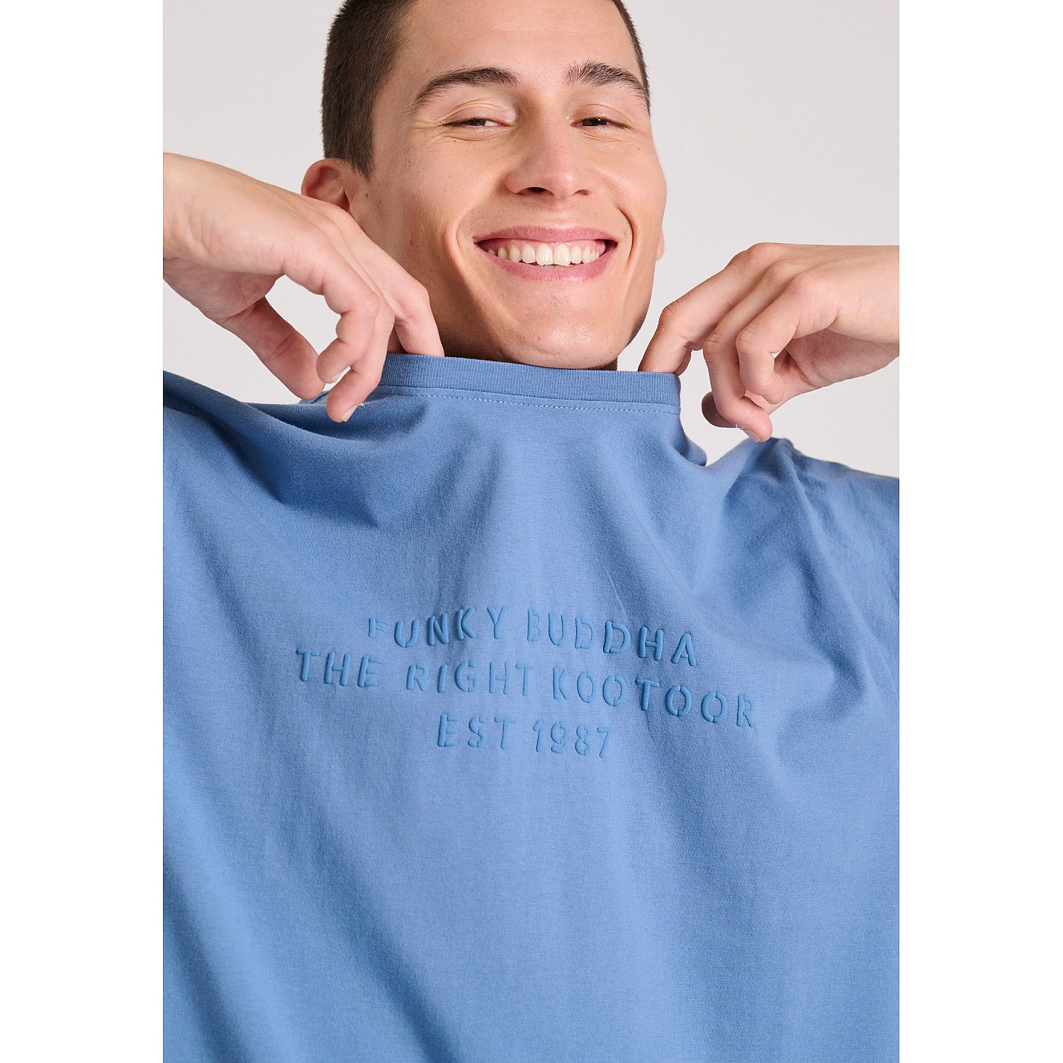 FUNKY BUDDHA Ανδρικό T-Shirt FBM009-026-04
