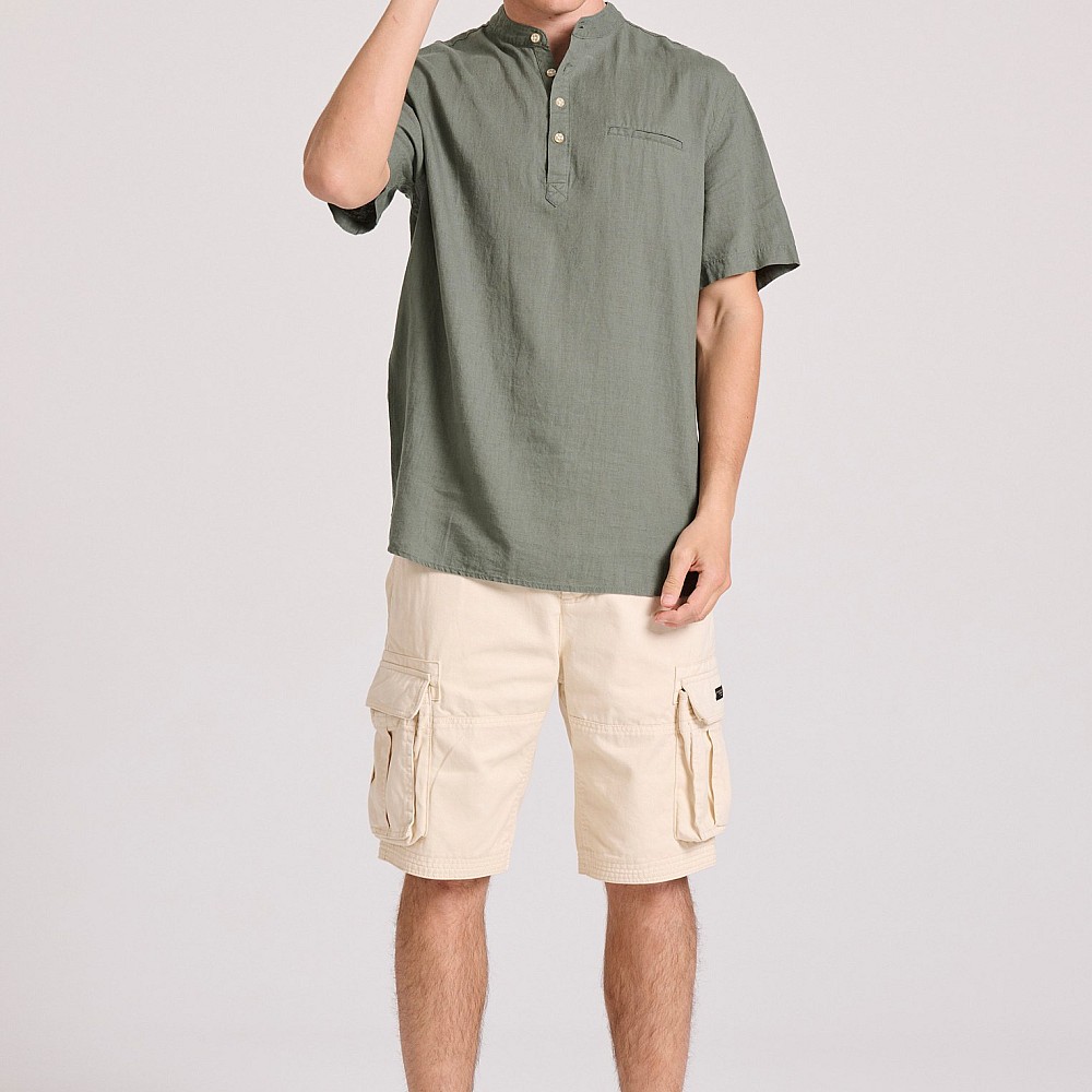 FUNKY BUDDHA Ανδρική Comfort Fit Cargo Βερμούδα FBM009-031-03