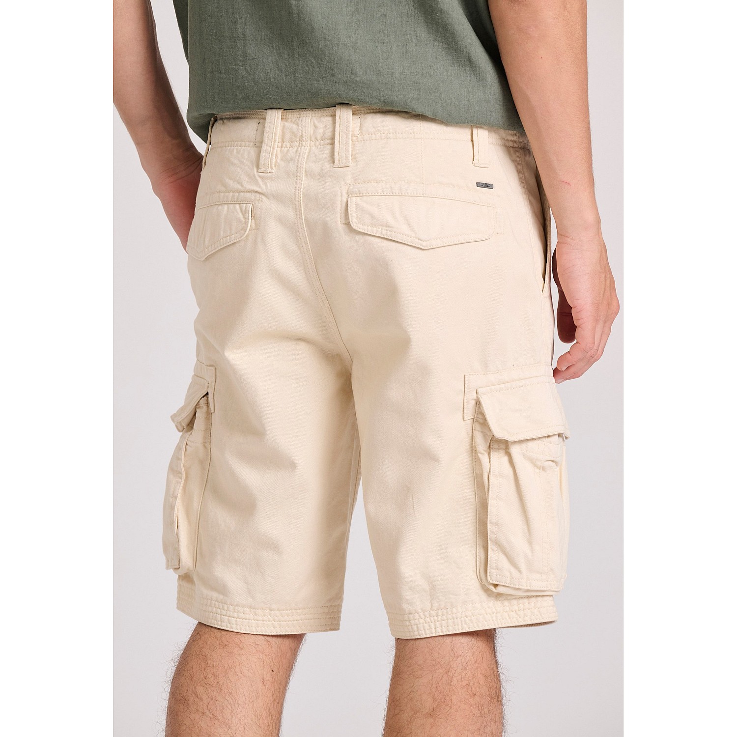 FUNKY BUDDHA Ανδρική Comfort Fit Cargo Βερμούδα FBM009-031-03