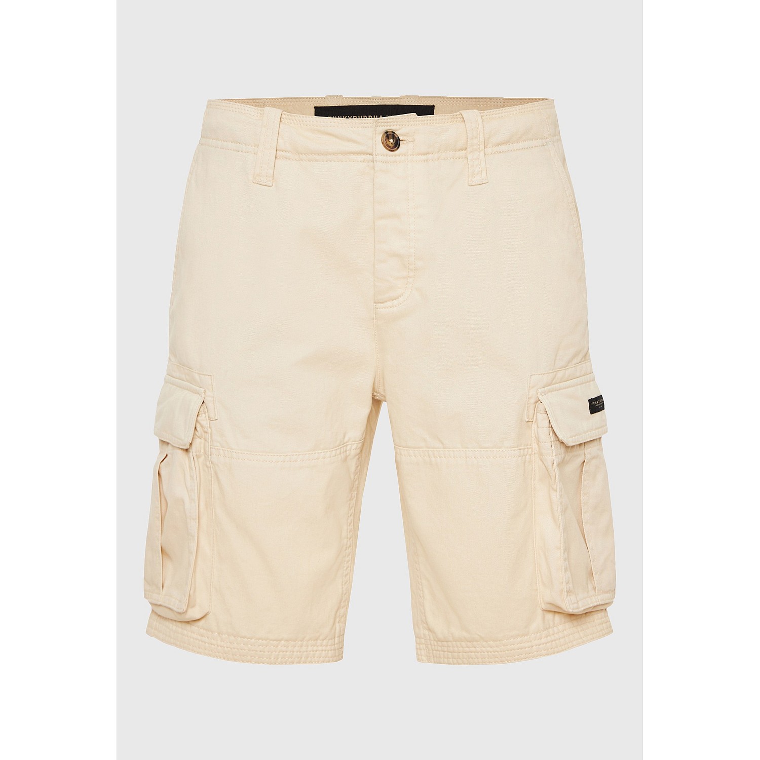 FUNKY BUDDHA Ανδρική Comfort Fit Cargo Βερμούδα FBM009-031-03