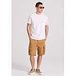 FUNKY BUDDHA Ανδρική Comfort Fit Cargo Βερμούδα FBM009-031-03