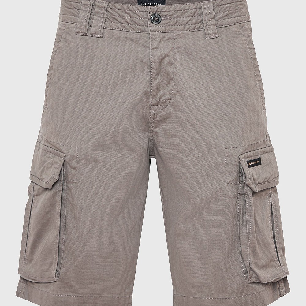 FUNKY BUDDHA Ανδρική Loose Fit Cargo Βερμούδα FBM009-033-03