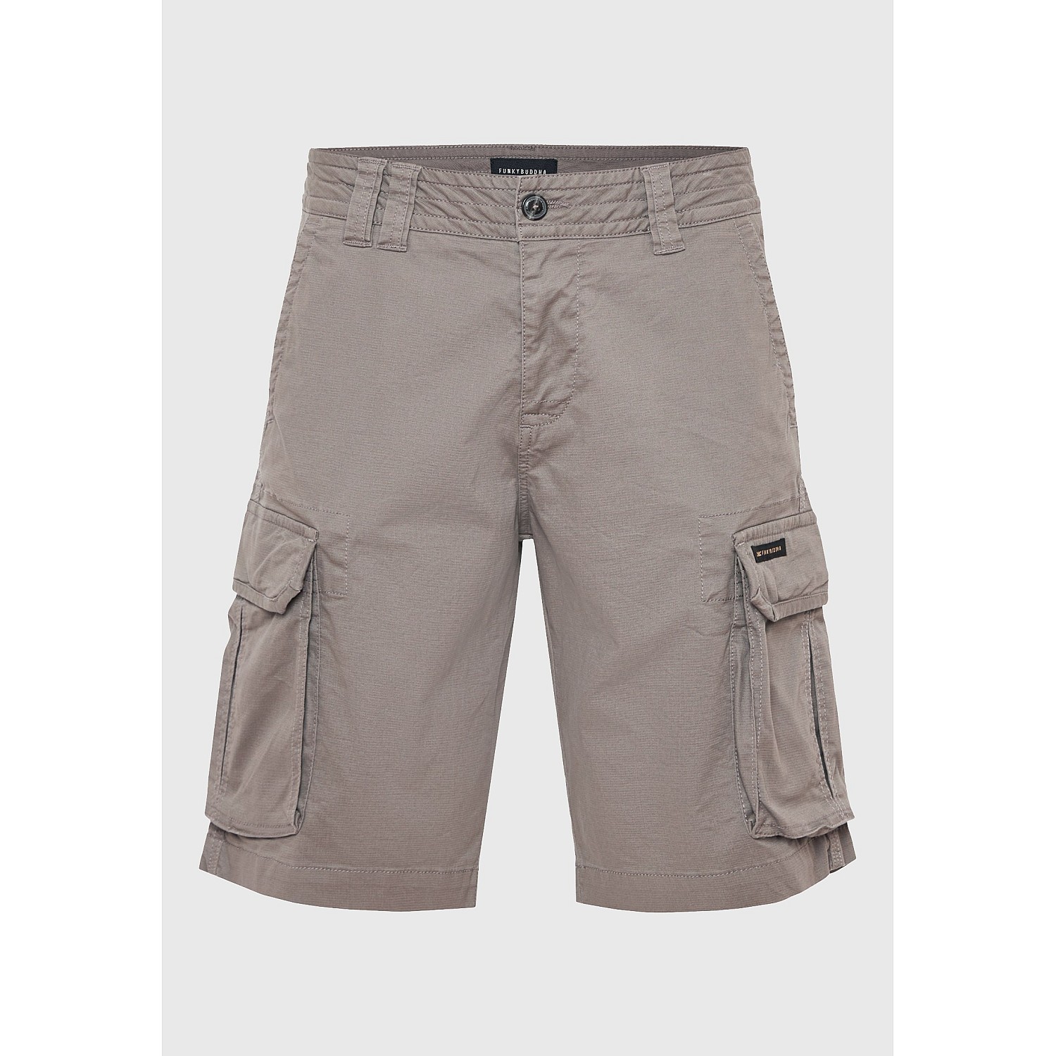 FUNKY BUDDHA Ανδρική Loose Fit Cargo Βερμούδα FBM009-033-03