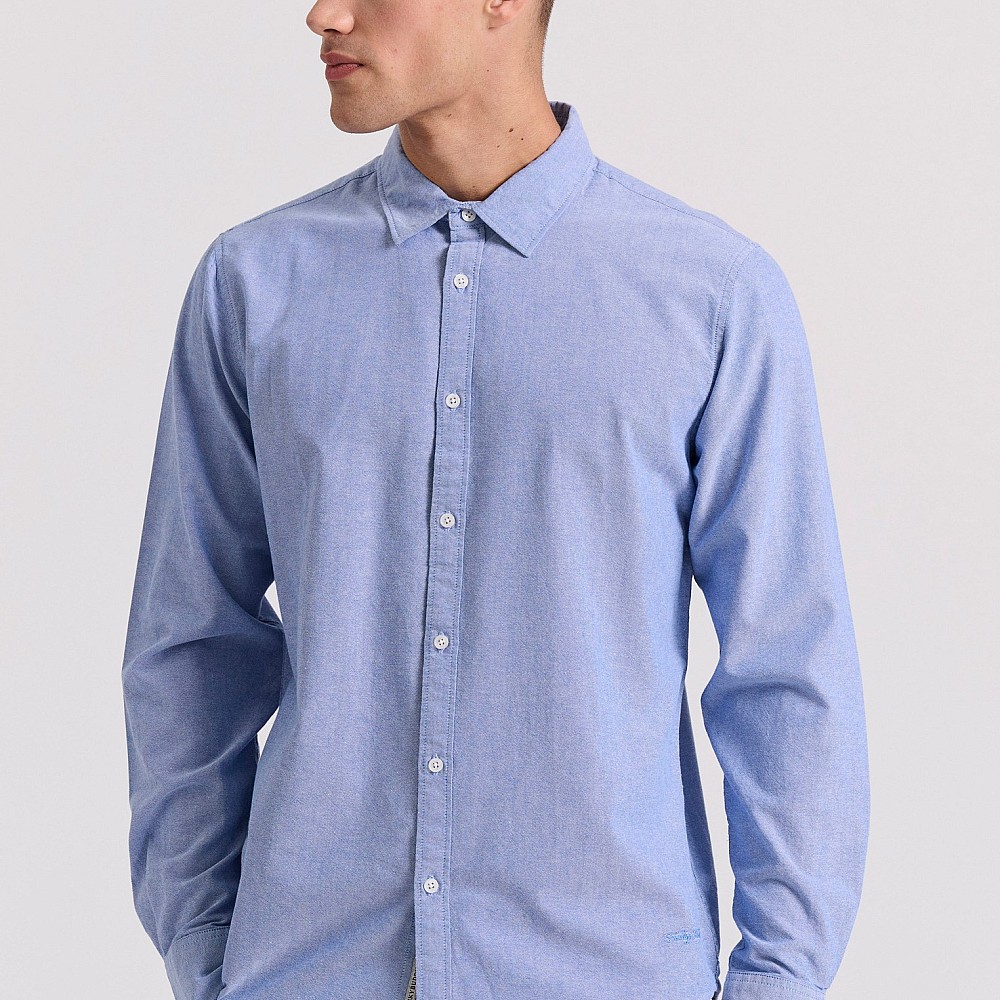 FUNKY BUDDHA Ανδρικό Oxford Πουκάμισο FBM009-034-05