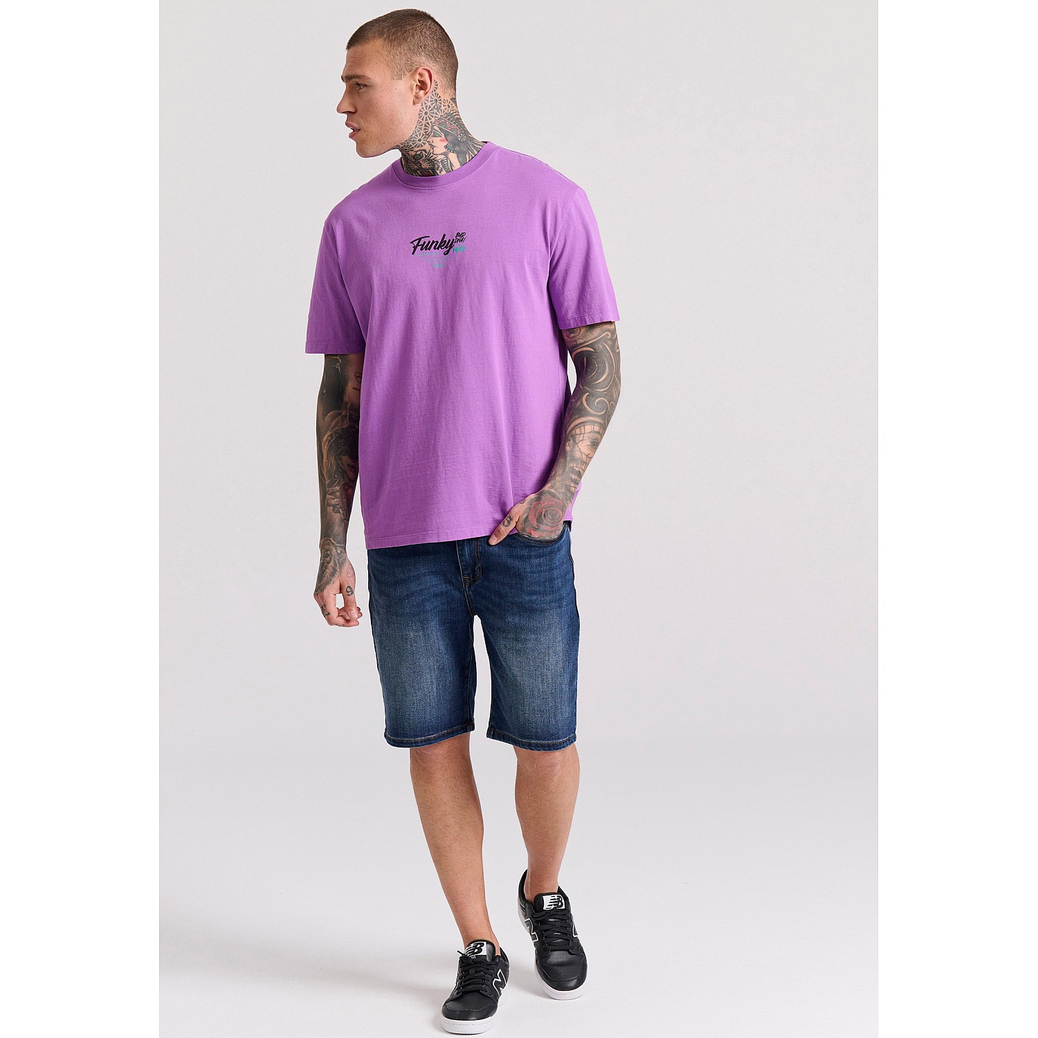 FUNKY BUDDHA Ανδρικό T-Shirt FBM009-035-04