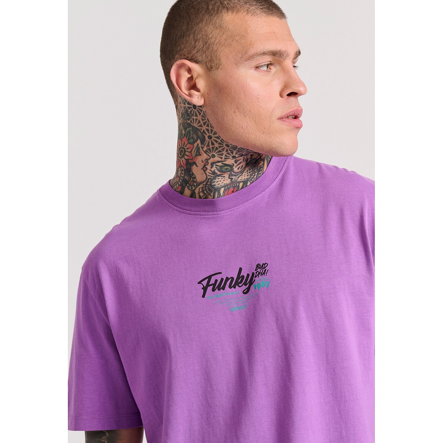 FUNKY BUDDHA Ανδρικό T-Shirt FBM009-035-04