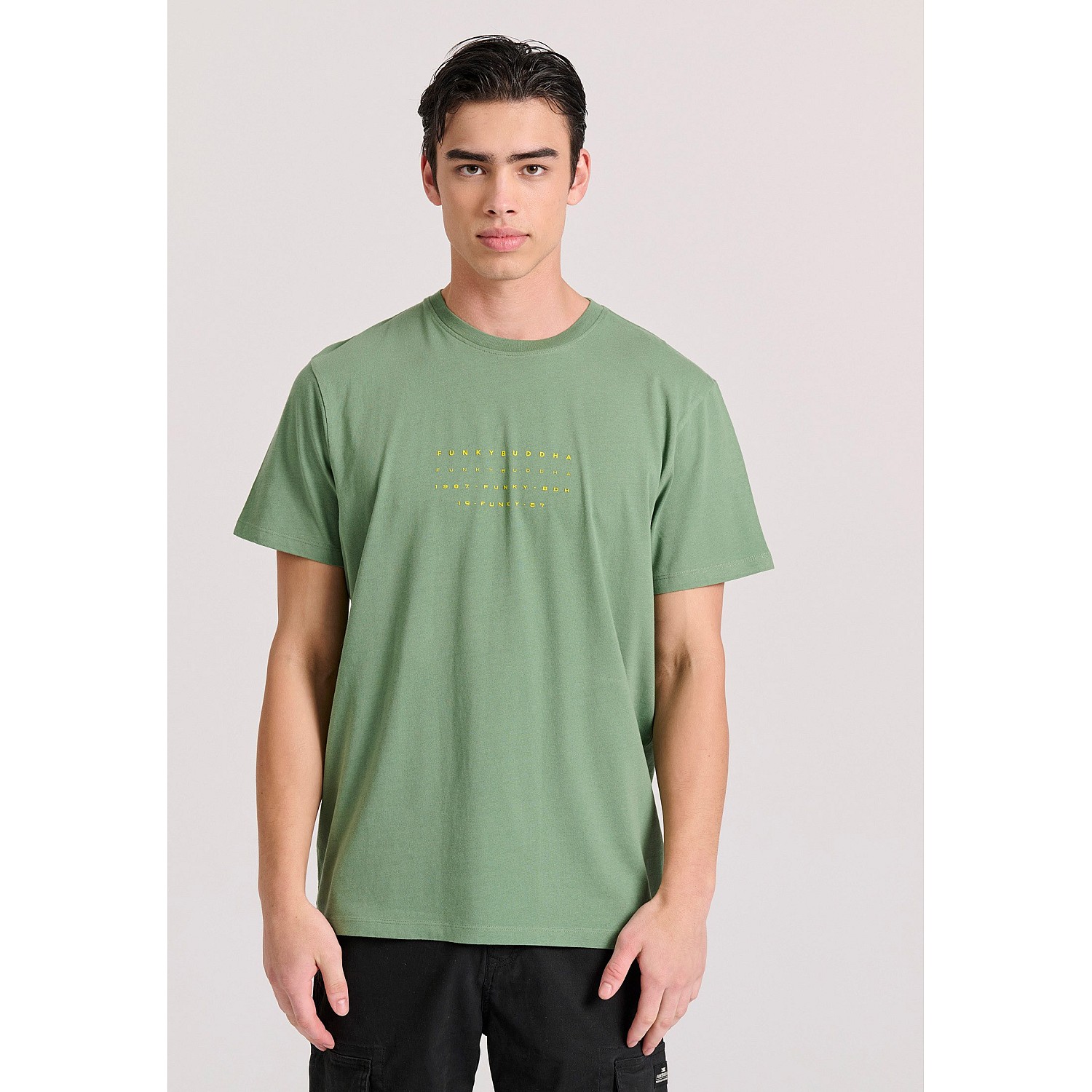 FUNKY BUDDHA Ανδρικό T-Shirt FBM009-041-04