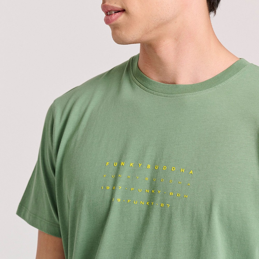 FUNKY BUDDHA Ανδρικό T-Shirt FBM009-041-04